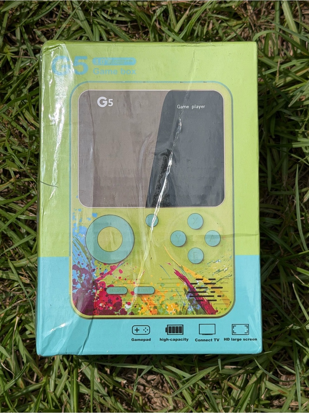 Handheld Game Console - Yellow Green